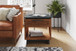 Side Table - Black / Bourbon