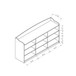 Entryway Shoe Storage Bench, Nine Storage Shelves, Entryway Organizer
