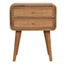 Close Knit 2 Drawer Nightstand - Oak