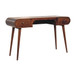 London - Arch Writing Desk - Dark Brown