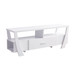 Contemporary TV Stand With 4 Shelves And 1 Drawer