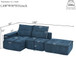 Modular Sectional Sofa Couch, L Shaped Sofa, Convertible Couches