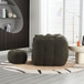 Soft Bean Bag Chair With High Resilient Foam (Chips) - Olive Green