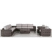 Stylish Rattan Wicker Person Seating Group With Premium Sunbrella Cushions Perfect For Outdoor Entertaining
