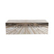 17" x 6" Starburst Glass Box - Gold