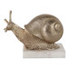 10" Amelia Snail Statuary - Gold