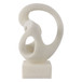 16" Cowley Quartz Resin Statuary - White