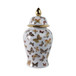 9" Butterflies Temple Jar - Multi