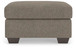 Triston-Peaks - Ottoman - Suede