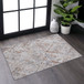 Payas - 2' X 3' Geometric Area Rug - Beige