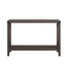 Farmhouse Metal X Table With Lower Shelf