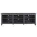 Modern Transitional 3 Shelf Open Storage 70" TV Stand For 80" TVs