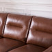 Mid-Century Leather Sofa