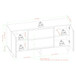 Scandi - Sideboard With Beveled Drawers