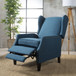 Westeros Wing Back Fabric Upholstered Recliner