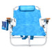 Backpack Beach Chair, 5 Position Chair With Pouch Folding Lightweight Positions