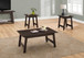 Table Set, Coffee, End, Side, Accent, Living Room Transitional (Set of 3)