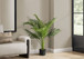 34" Tall, Artificial Plant, Palm Tree, Indoor, Faux, Fake, Floor, Greenery, Potted, Real Touch, Decorative - Green / Black