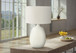 Lighting, Table Lamp, Resin, Contemporary - Cream