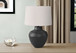 Lighting, Table Lamp, Transitional - Black