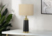 Lighting, Table Lamp, Resin, Contemporary - Black / Cream