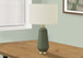 Lighting, Table Lamp, Green Ceramic, Contemporary - Green