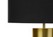 Lighting, Table Lamp, Concrete, Contemporary - Black / Gold