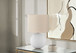 Contemporary Lighting, Table Lamp, Resin, Ceramic - Cream