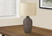 Lighting, Table Lamp, Ceramic, Resin, Contemporary - Gray