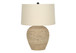 Lighting, Table Lamp, Rattan, Resin, Transitional - Beige