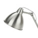 Lighting, Table Lamp, USB Port Included, Nickel Metal, Nickel Shade, Modern - Silver