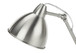 Lighting, Table Lamp, USB Port Included, Nickel Metal, Nickel Shade, Modern - Silver