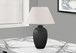 Lighting, Table Lamp, Ceramic, Modern - Black