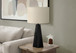 Lighting, Table Lamp, Resin, Modern - Black