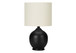Lighting, Table Lamp, Ceramic, Transitional - Black