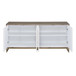 Paavan - Console Cabinet - White / ChampagneChampagne