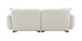 Darius - Boucle Sofa With 2 Toss Pillows - Beige