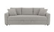 Connie - Boucle Sleeper Sectional Sofa With 2 Toss Pillows - Beige