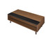 Avala - Coffee Table With Lift Top - Walnut / Black