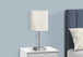 Lighting, Table Lamp, USB Port Included, Nickel, Contemporary (Set of 2)