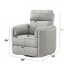 Sagen - Glider Recliner With Swivel