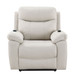 Chriki - Polished Microfiber Power Motion Recliner With Lift Heating Massage Chair
