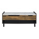 Axel - Printed Faux Marble Coffee Table With Lift Top - Marble
