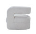 Yitua - Teddy Sherpa Accent Chair - White