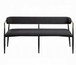 Jaramillo - Chenille Bench - Black