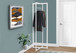 Coat Rack, Hall Tree, Free Standing, Hanging Bar, Entryway, For Contemporary & Modern - White