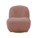 Yedaid - Sherpa Accent Chair With Swivel