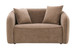 Keith - Chenille Loveseat With 2 Matching Color Toss Pillows