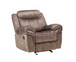 Zubaida - Two Tone Velvet Glider Recliner