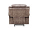 Zubaida - Two Tone Velvet Glider Recliner